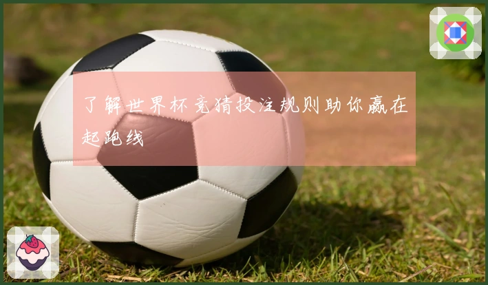 了解世界杯竞猜投注规则助你赢在起跑线