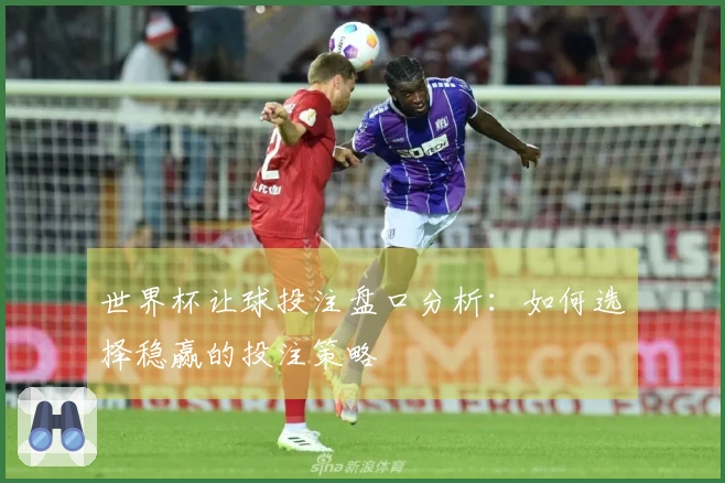 世界杯让球投注盘口分析：如何选择稳赢的投注策略